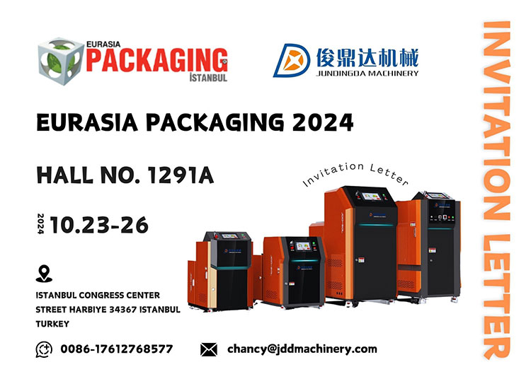 Ruian Jundingda Machinery Co., Ltd.-n Eurasia Packaging 2024, Istanbul, Turkia